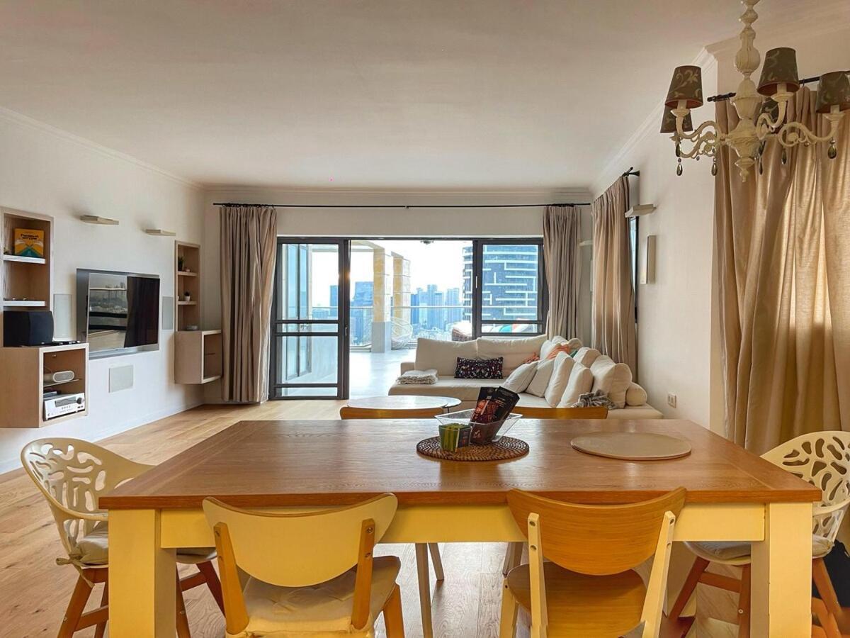 Ferienwohnung Beautiful Penthouse W/Amazing View, Prime Location Ramat Gan Exterior foto